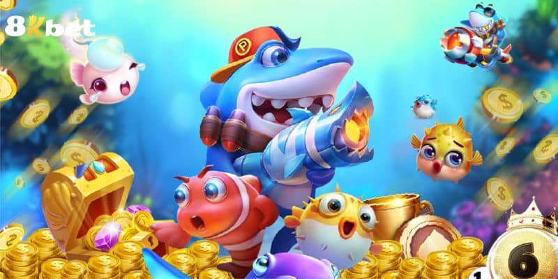 Chọn 8KBET để trải nghiệm bắn cá mượt, thưởng nổ siêu to